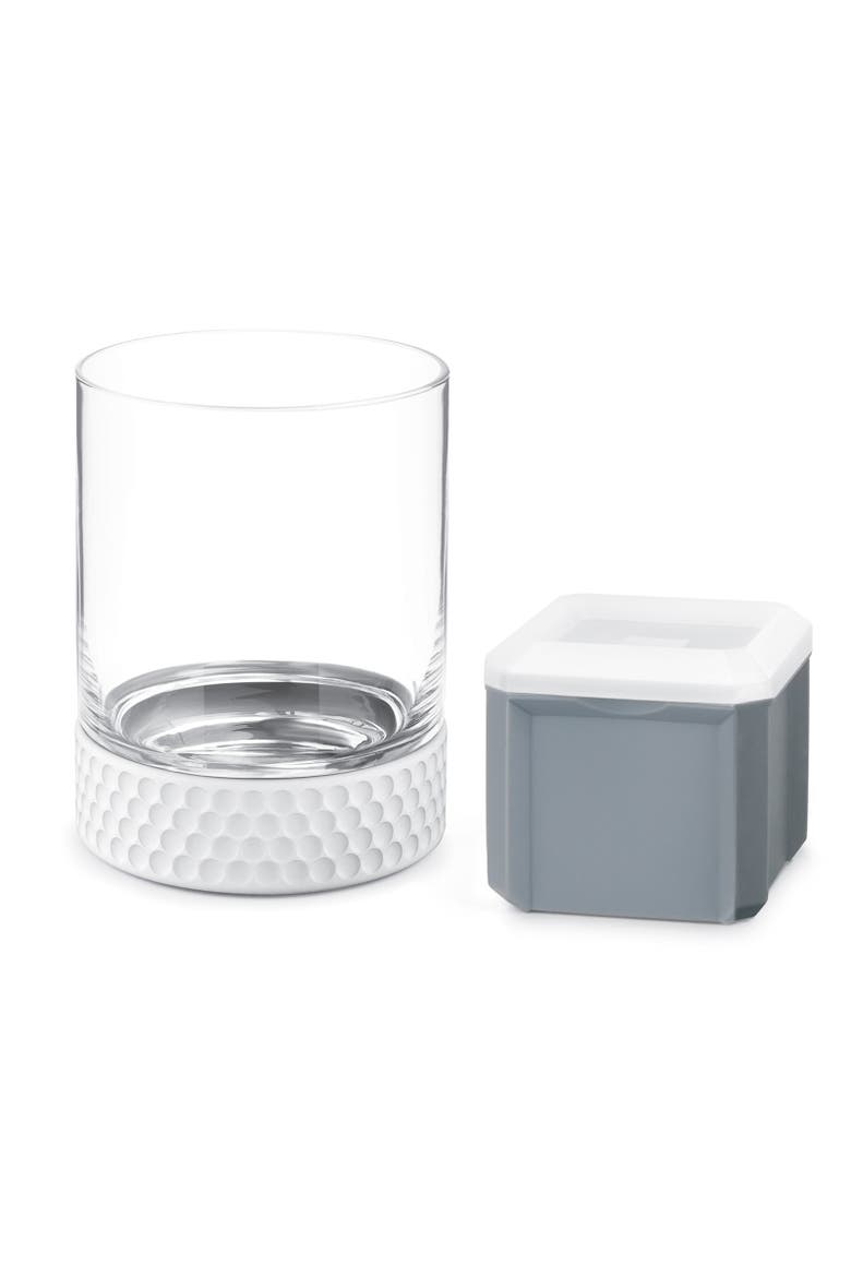 Hole-In-One Golf Tumbler with Ice Mould, Alternate, color, Clear