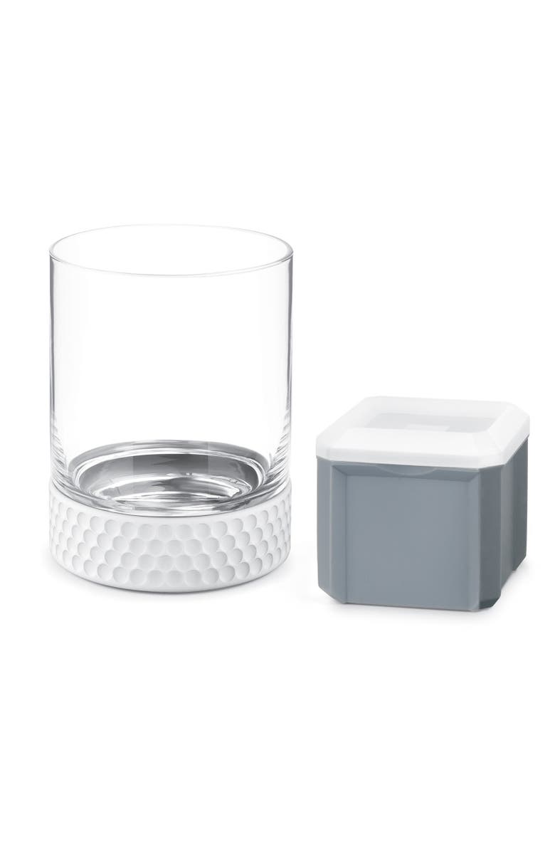 FINAL TOUCH Hole-In-One Golf Tumbler with Ice Mould, Alternate, color, Clear