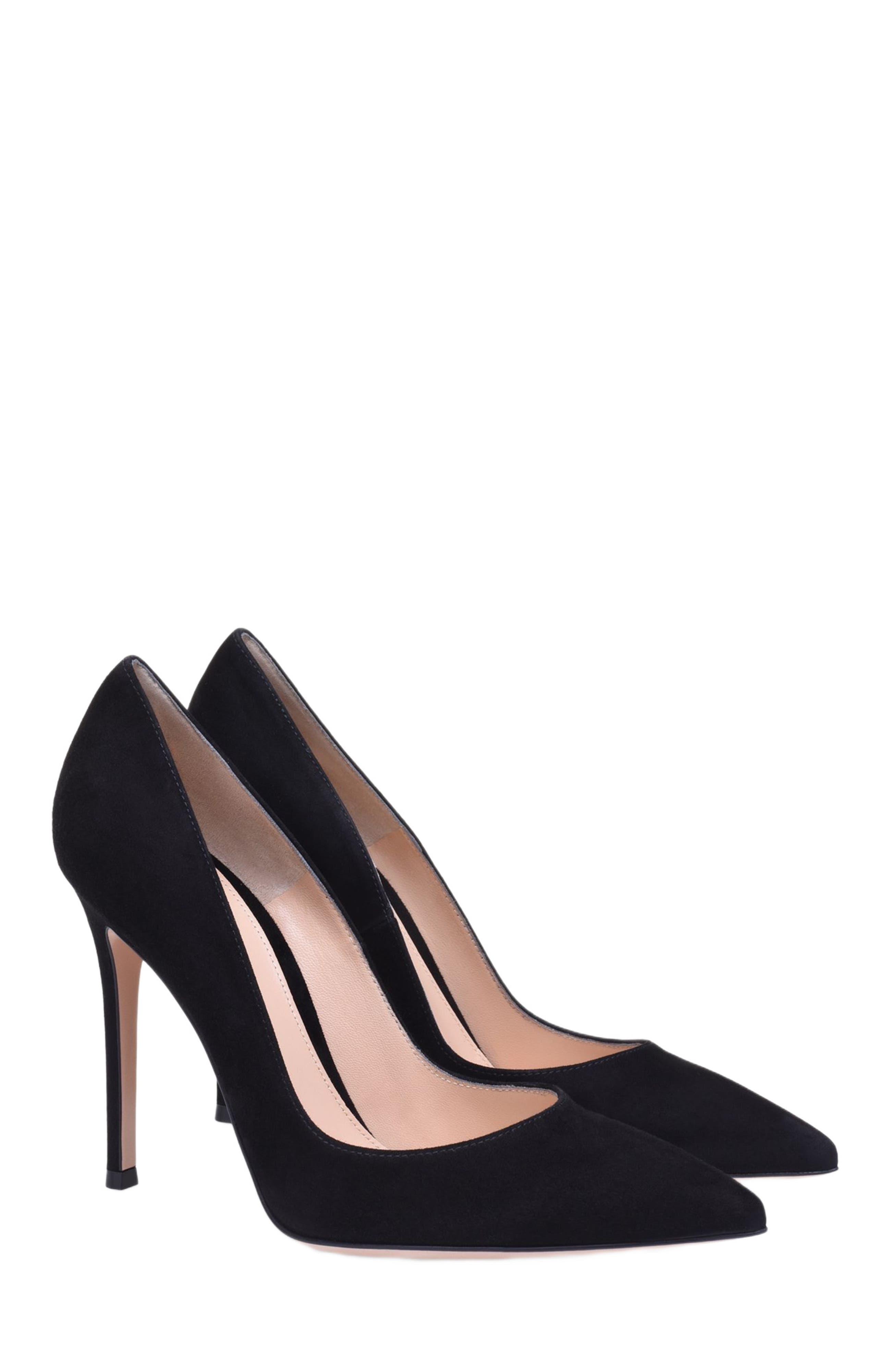 Gianvito Rossi Gianvito 105 Pumps, Alternate, color, Black Suede
