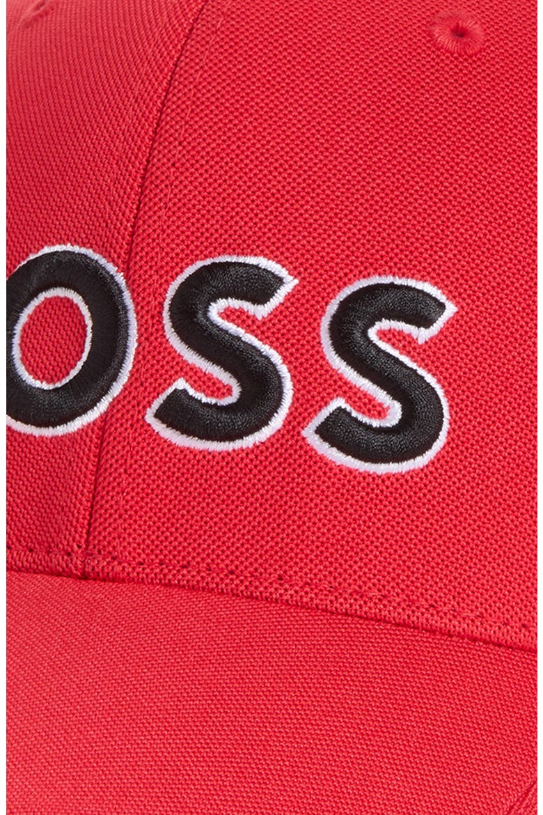 Logo Baseball Cap, Alternate, color, OPEN RED