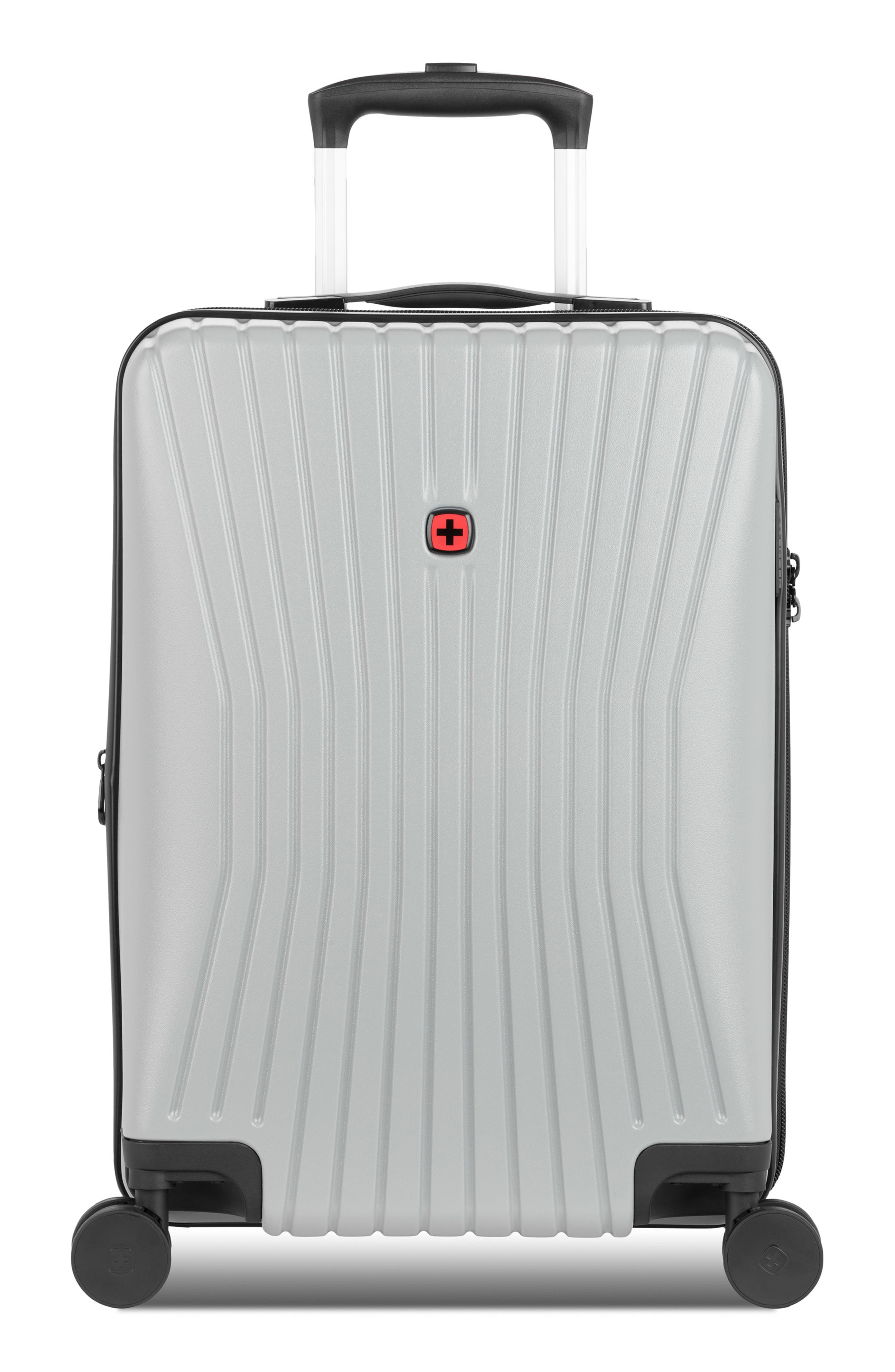 SWISSGEAR 21-Inch Hardside Spinner Carry-On Luggage, Main, color, 