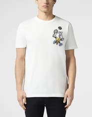 PHILIPP PLEIN Round Neck T-Shirt Gelato Monsters Men