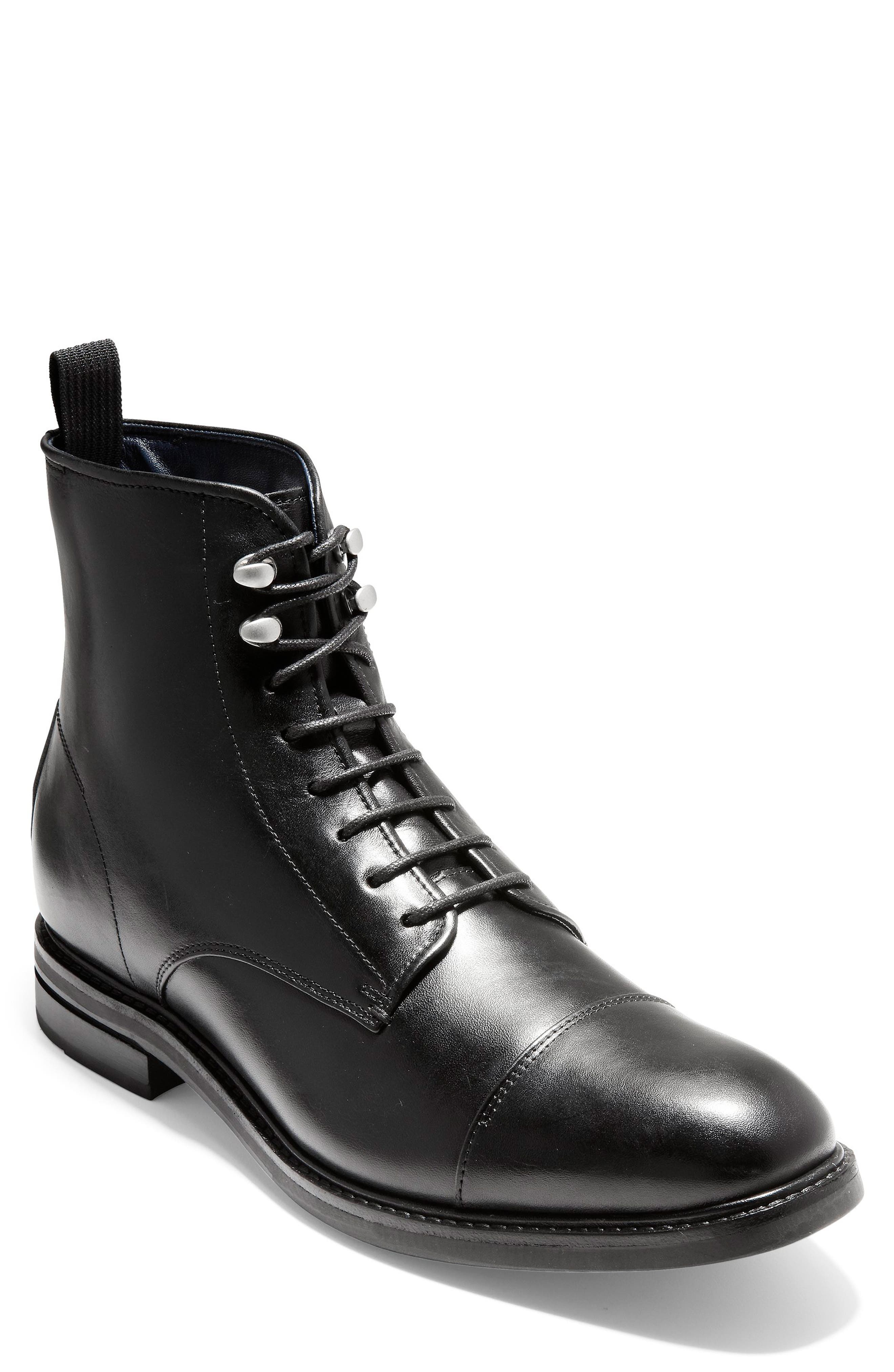 Cole Haan Wagner Grand Cap Toe Waterproof Boot, Main, color, 