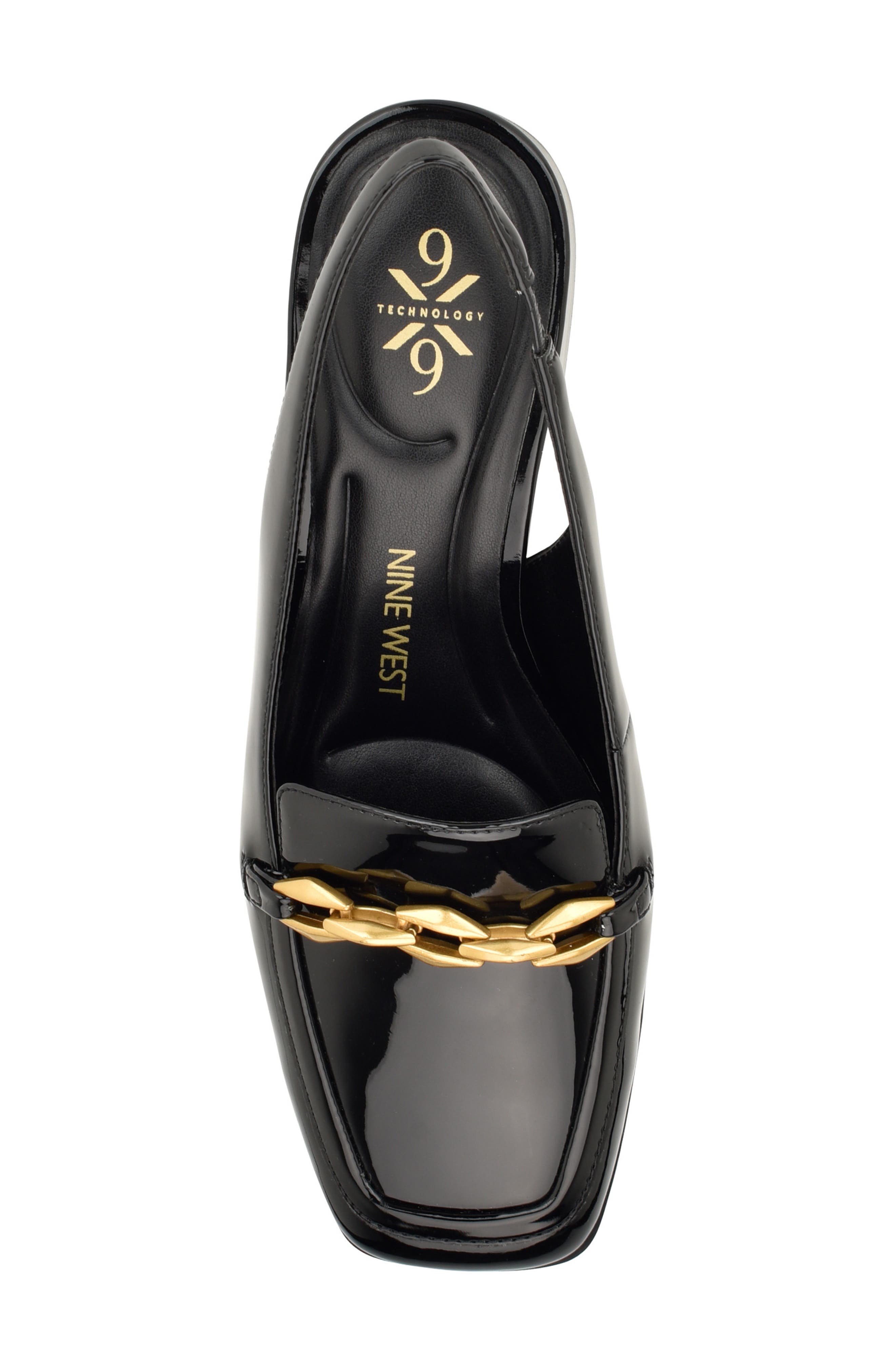 Nine West Mella 9x9 Slingback Loafer Pump, Alternate, color, 