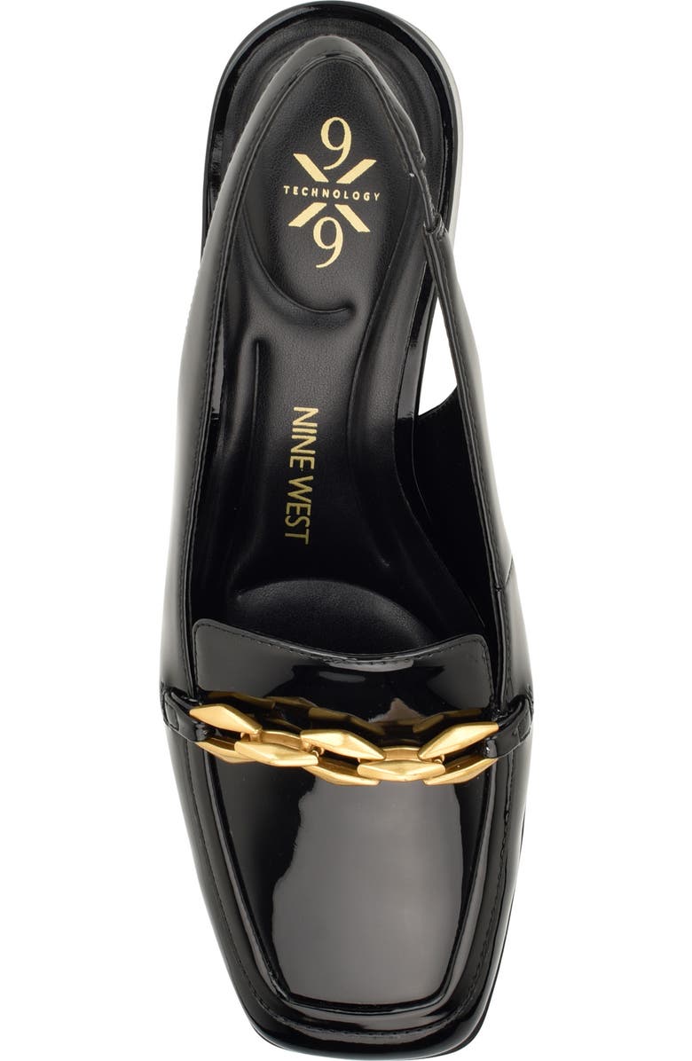 Nine West Mella 9x9 Slingback Loafer Pump, Alternate, color,