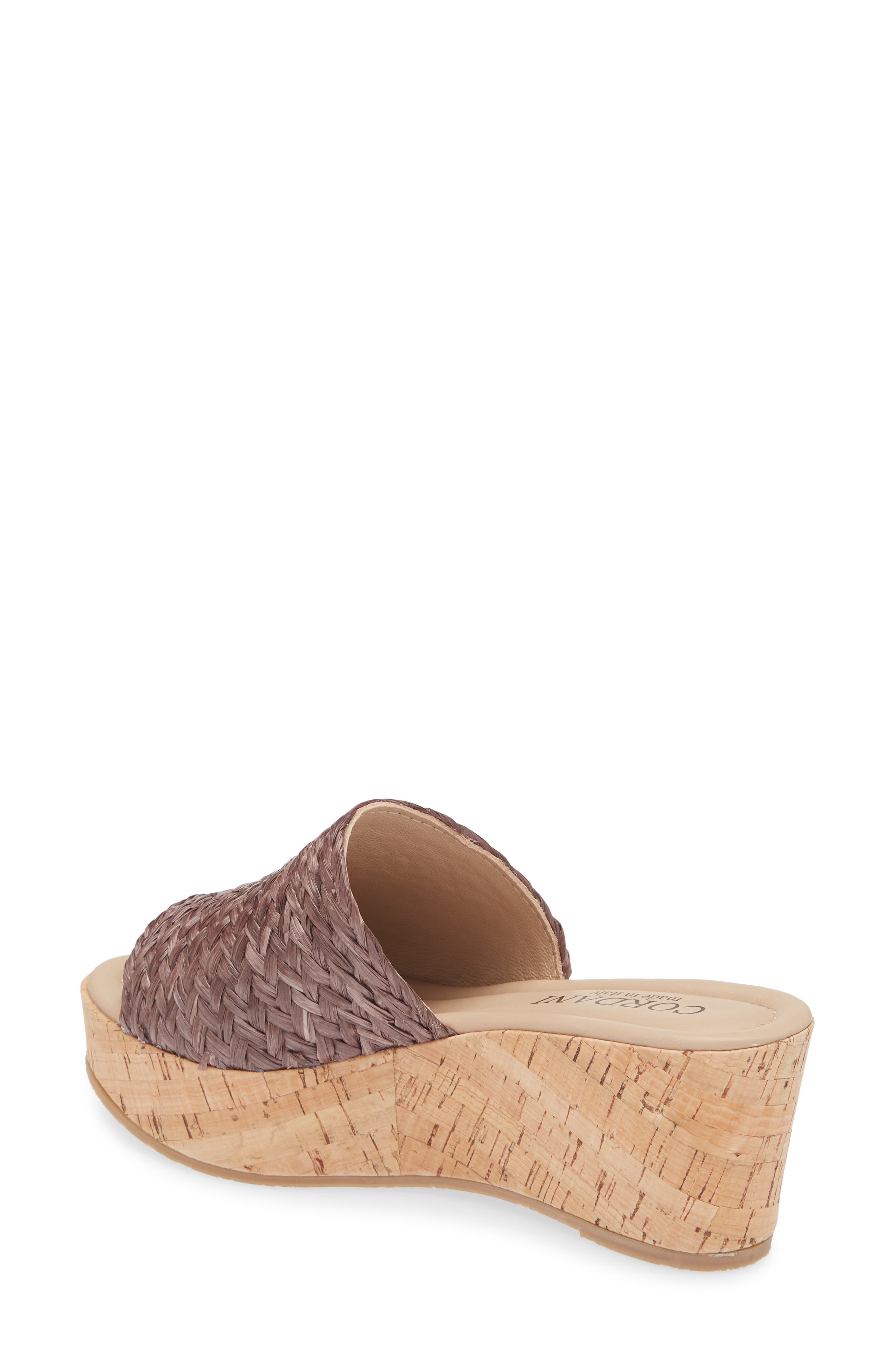 Cordani Deanna Platform Wedge Slide Sandal, Alternate, color, 