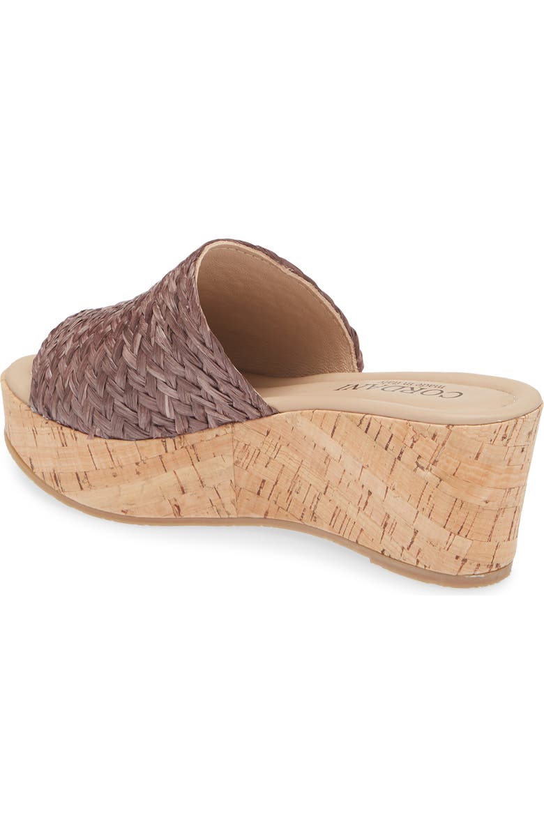 Cordani Deanna Platform Wedge Slide Sandal, Alternate, color,