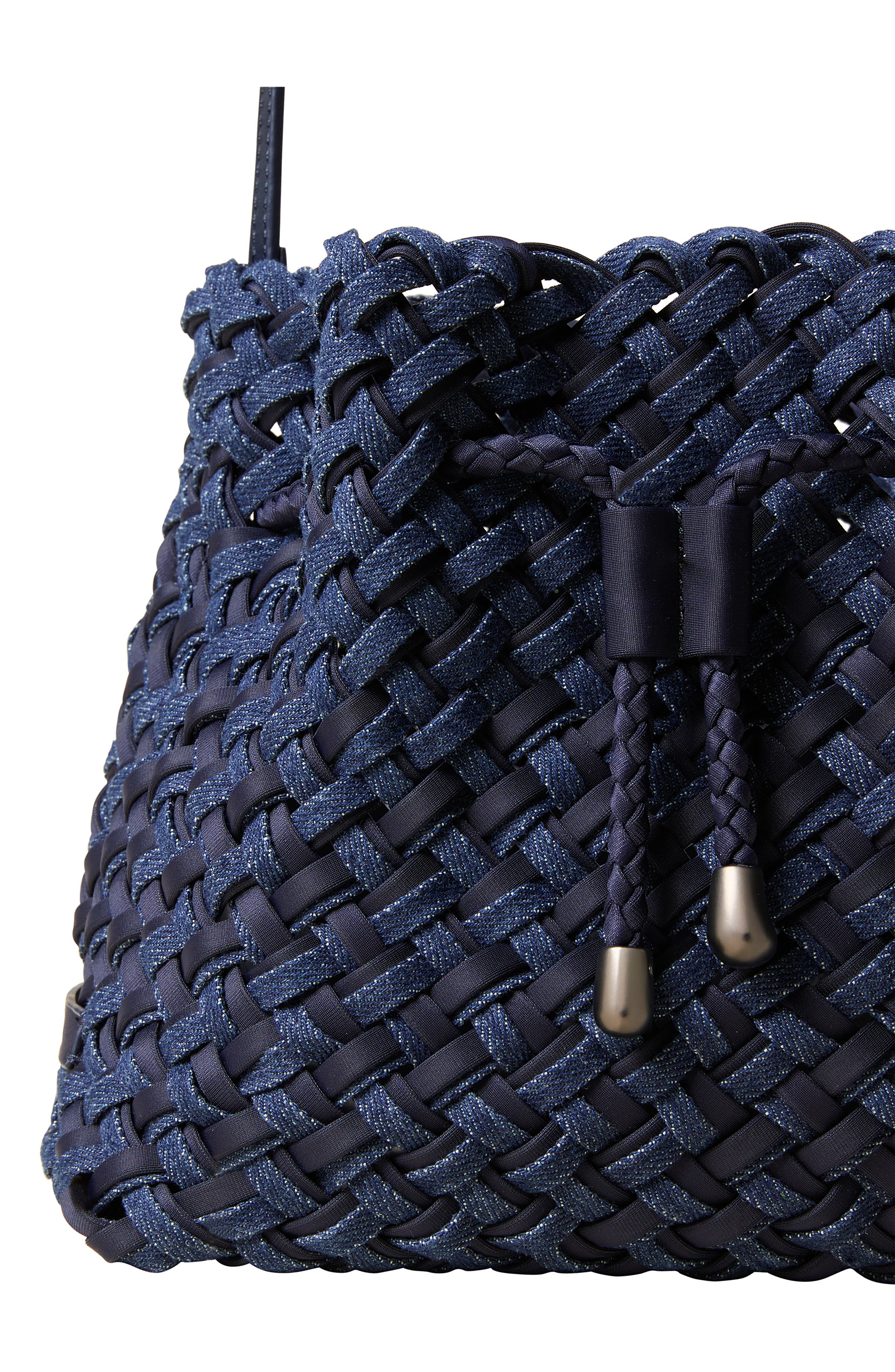 NAGHEDI Medium Gramercy Bucket Bag, Alternate, color, Indigo