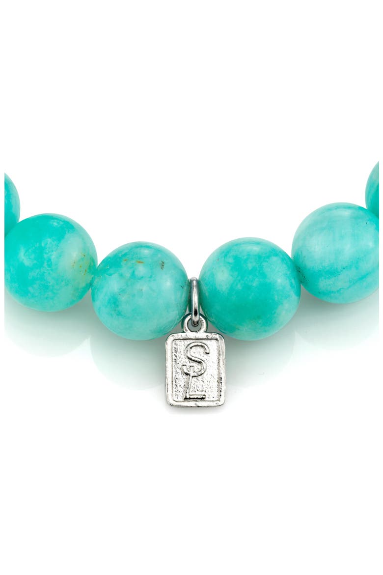 Amazonite & Pavé Diamond Bracelet, Alternate, color, AMAZONITE