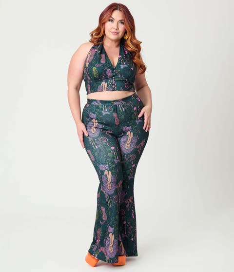 Plus Size 1970's Find Your Flare Pants