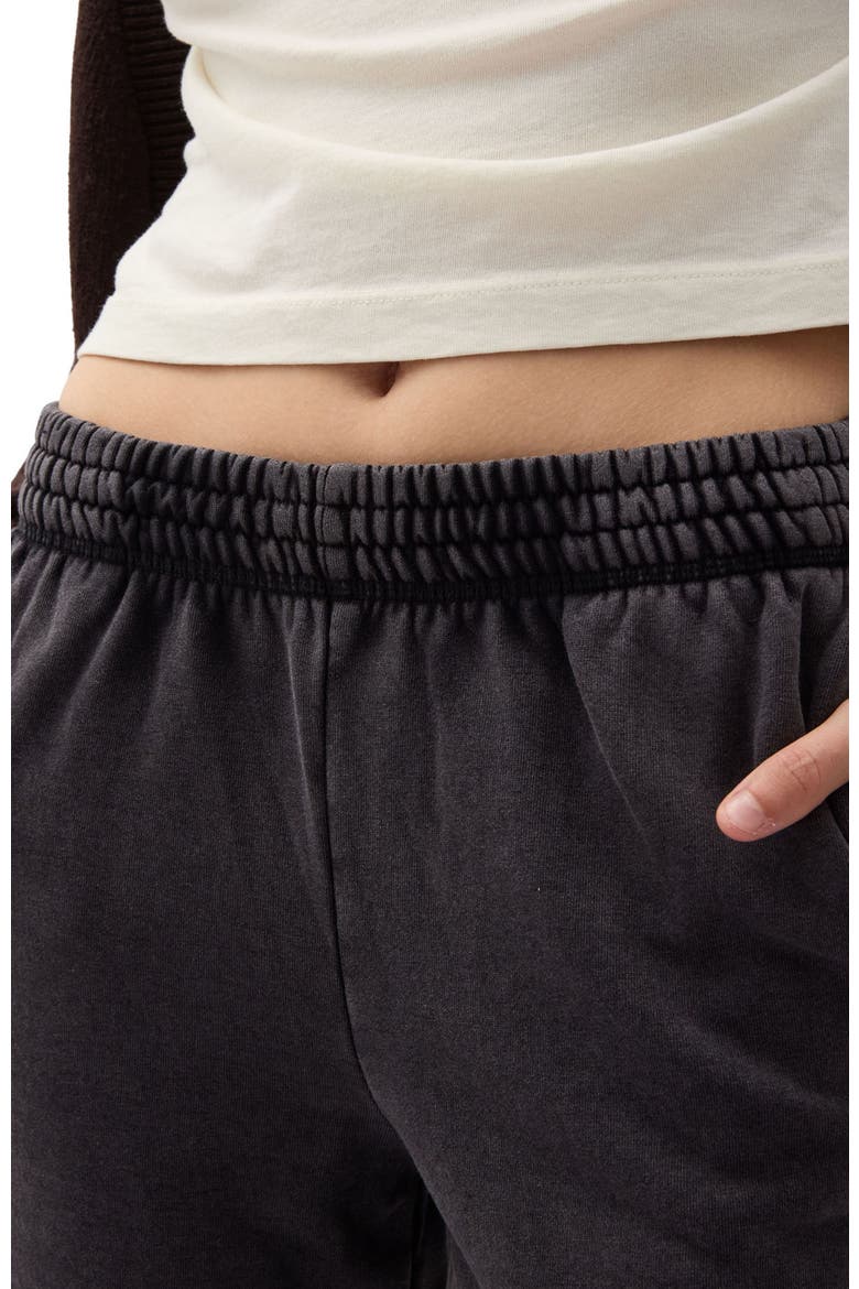 The Recycled Fleece Wide Leg Sweatpant, Alternate, color, Mineral Black