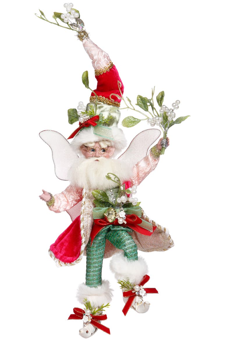 Mark Roberts Mistletoe Fairy Figurine, Main, color, 