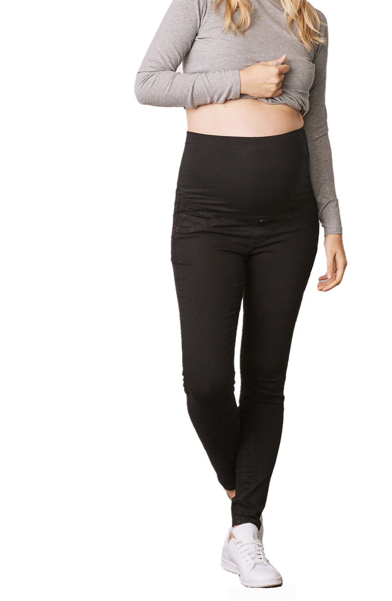 Angel Maternity Maternity Skinny Jeans, Alternate, color, 