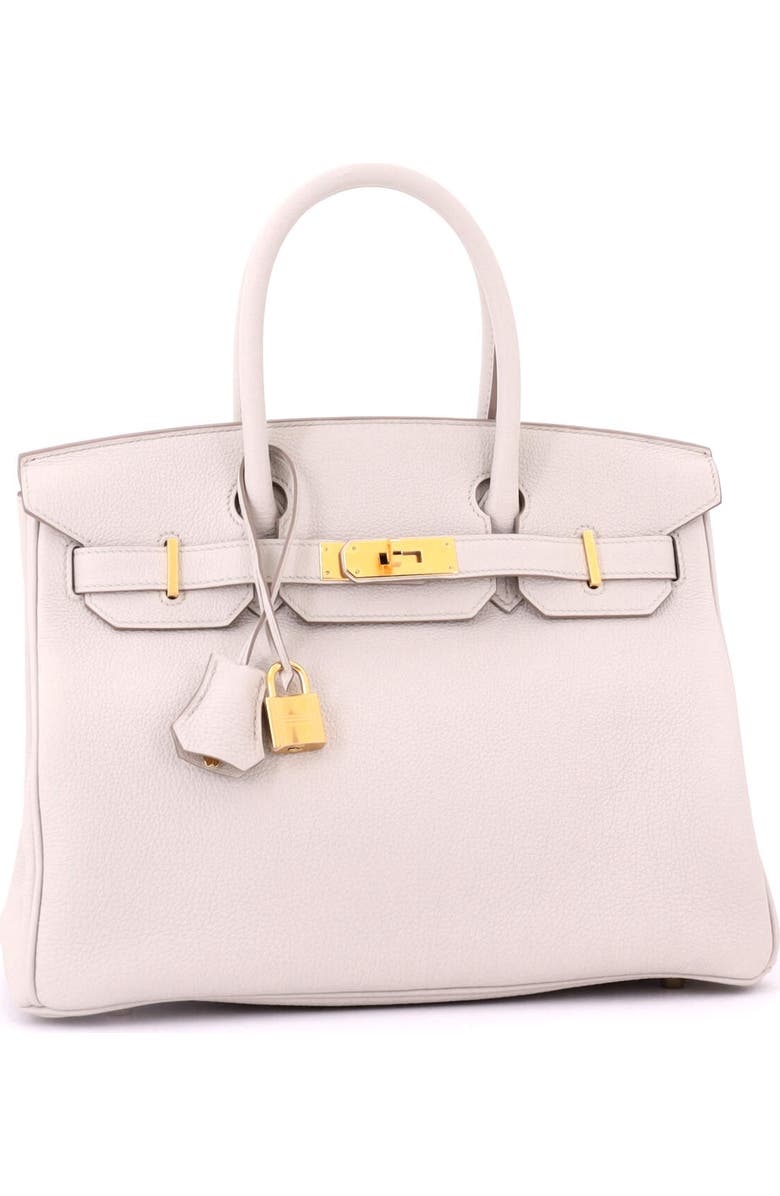 Pre-Owned Hermes Birkin Handbag Light Togo with Gold Hardware 30, Alternate, color,