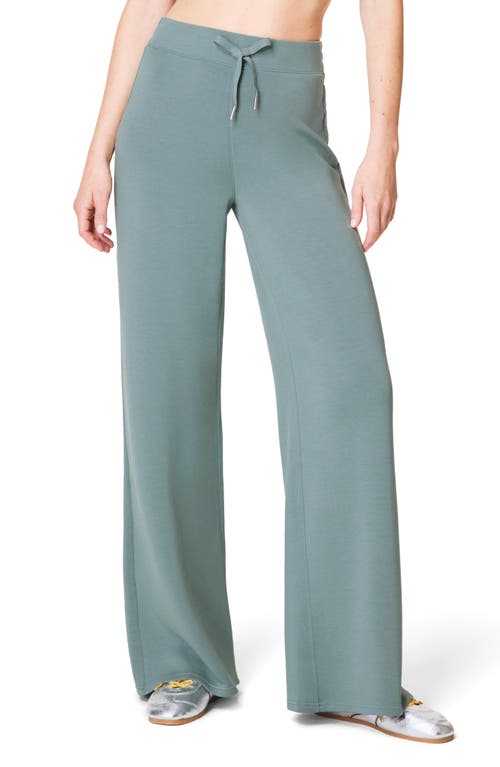 Shop Spanx ® Airessentials Wide Leg Pants In Fennel