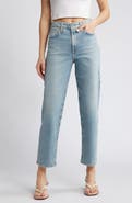 AG Rian High Waist Ankle Straight Leg Jeans