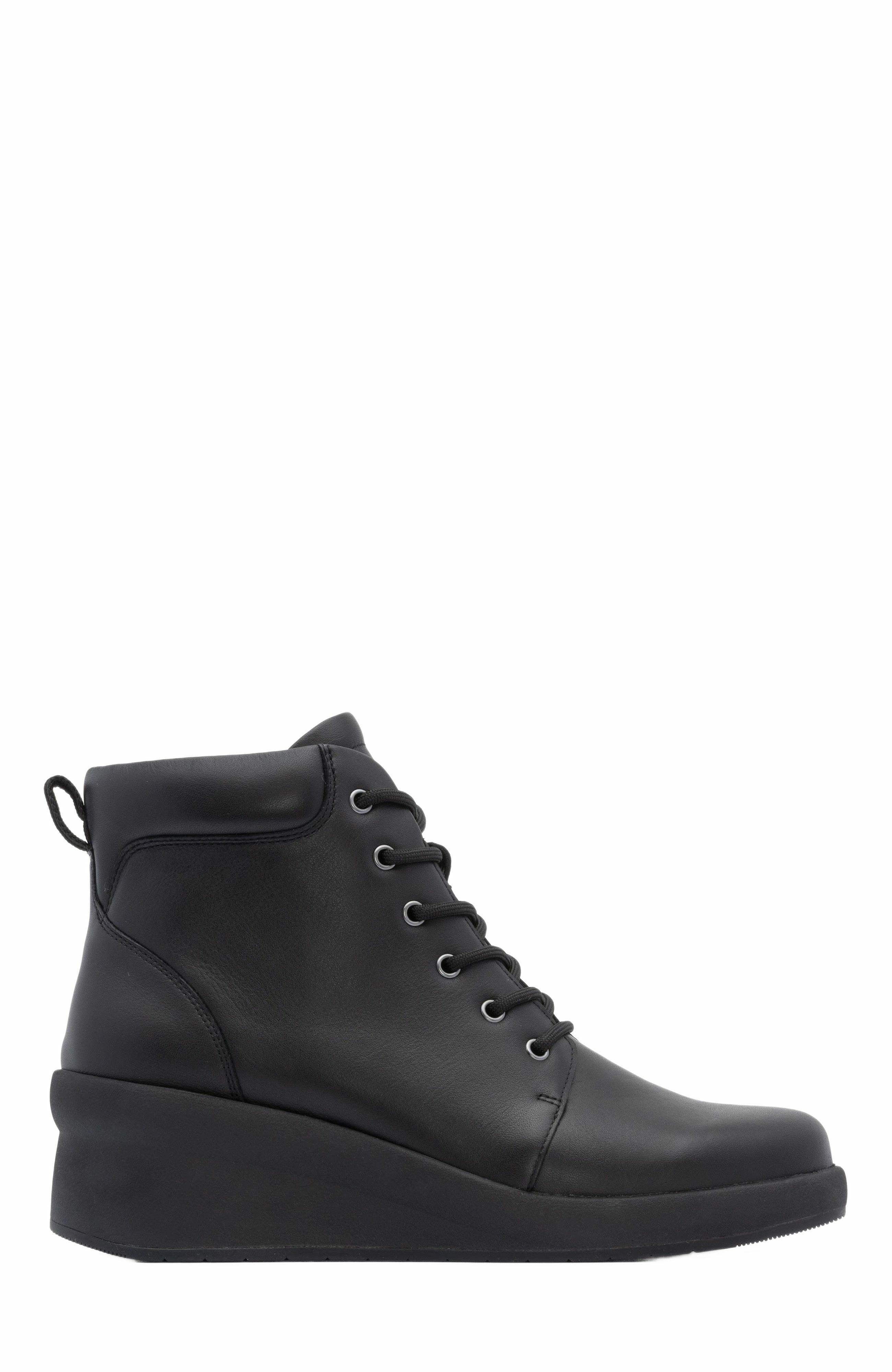 ABEO Passage Lace Up Boot, Alternate, color, Black - Regular