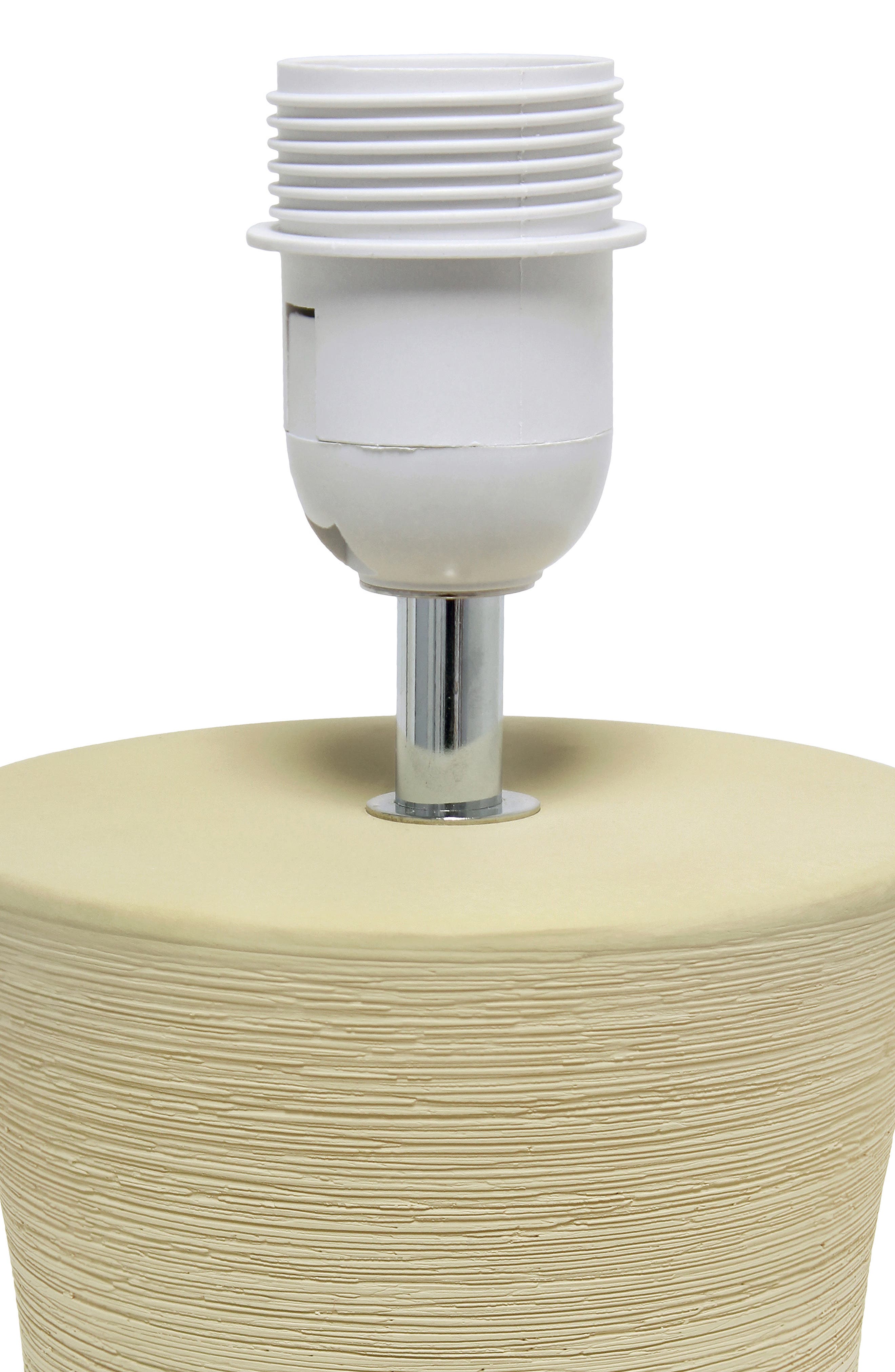 LALIA HOME Beige Textured Ceramic Table Lamp | Nordstromrack