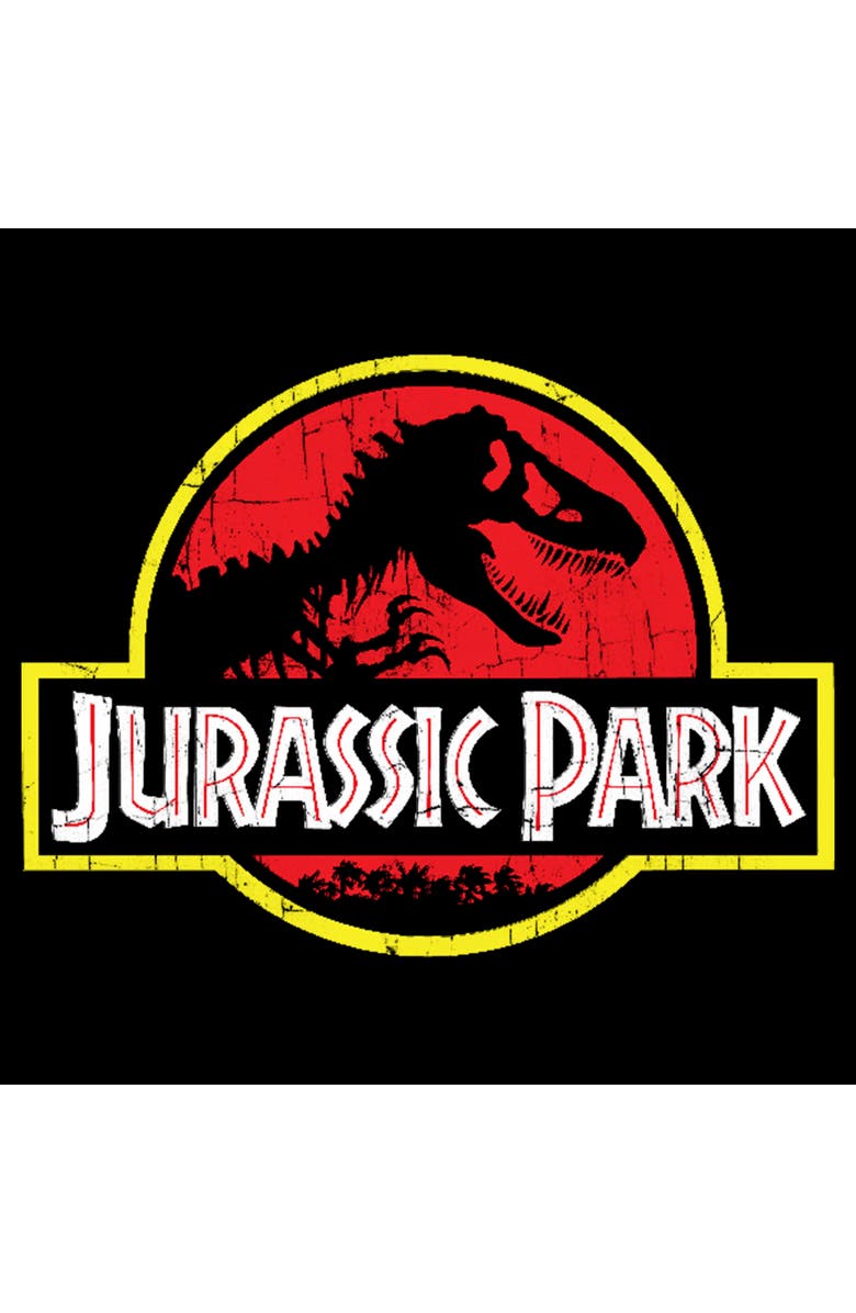 Jurassic Park Men's Jurassic Park T Rex Logo  Graphic T-Shirt, Alternate, color, Black