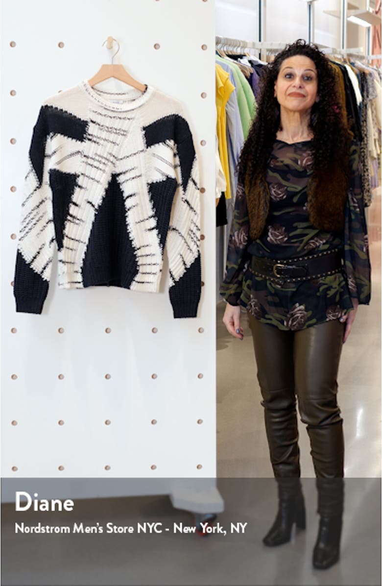 Tiffany Animal Pattern Sweater, sales video thumbnail