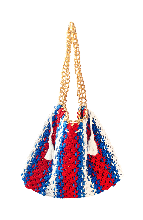 The Colette Macrame Beach Bag