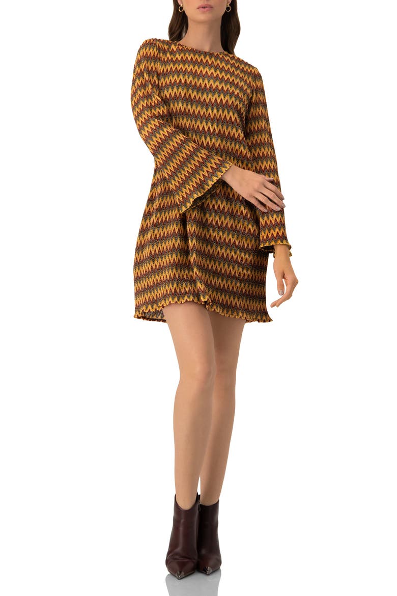 Short Knit Dress with Headband, Alternate, color, Multicolor