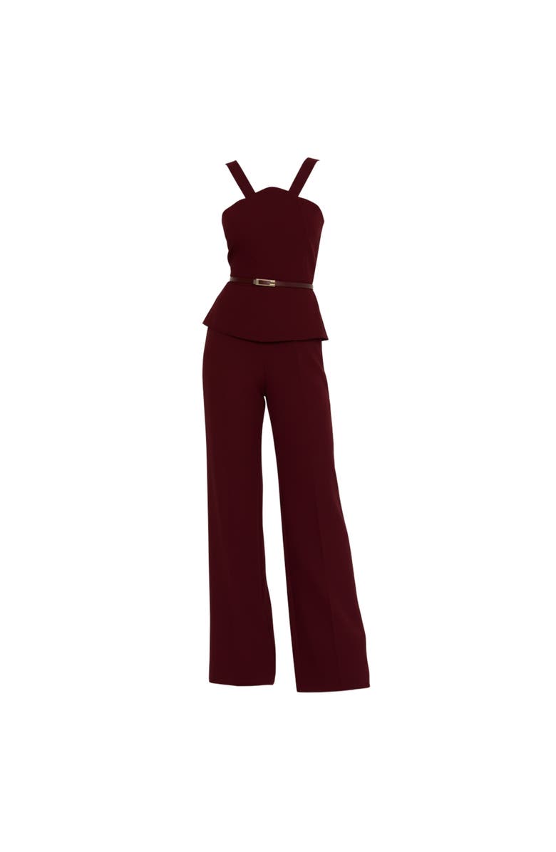 AKALIA Ingrid Jumpsuit, Alternate, color, Medium Red