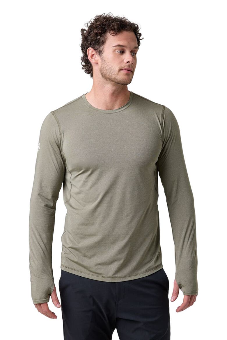 Tahoe Pro Lt Sun Long-Sleeve Crew - Men's, Main, color, Kalamata