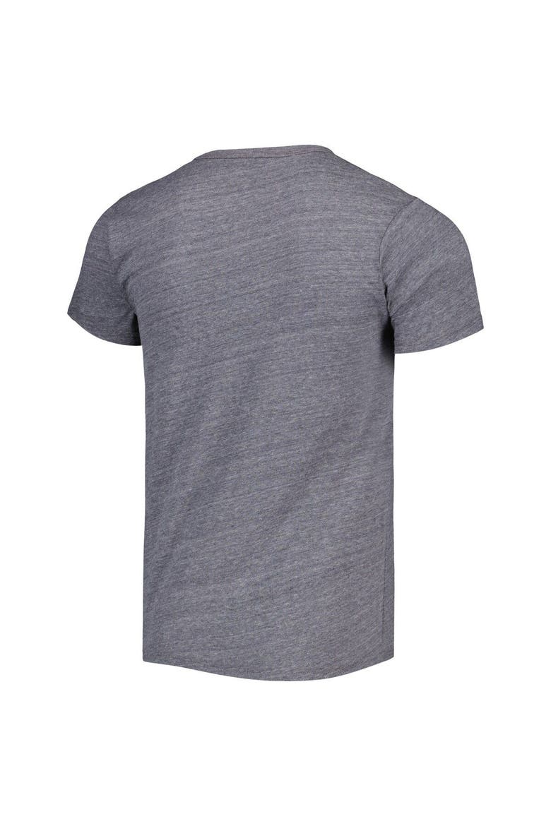 Men's League Collegiate Wear Heather Gray North Carolina Tar Heels Local Victory Falls Tri-Blend T-Shirt, Alternate, color, Heather Gray
