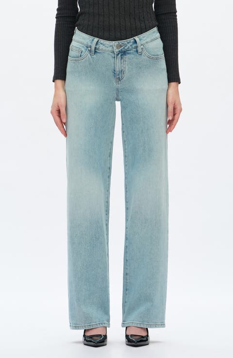 Straight Leg Jeans