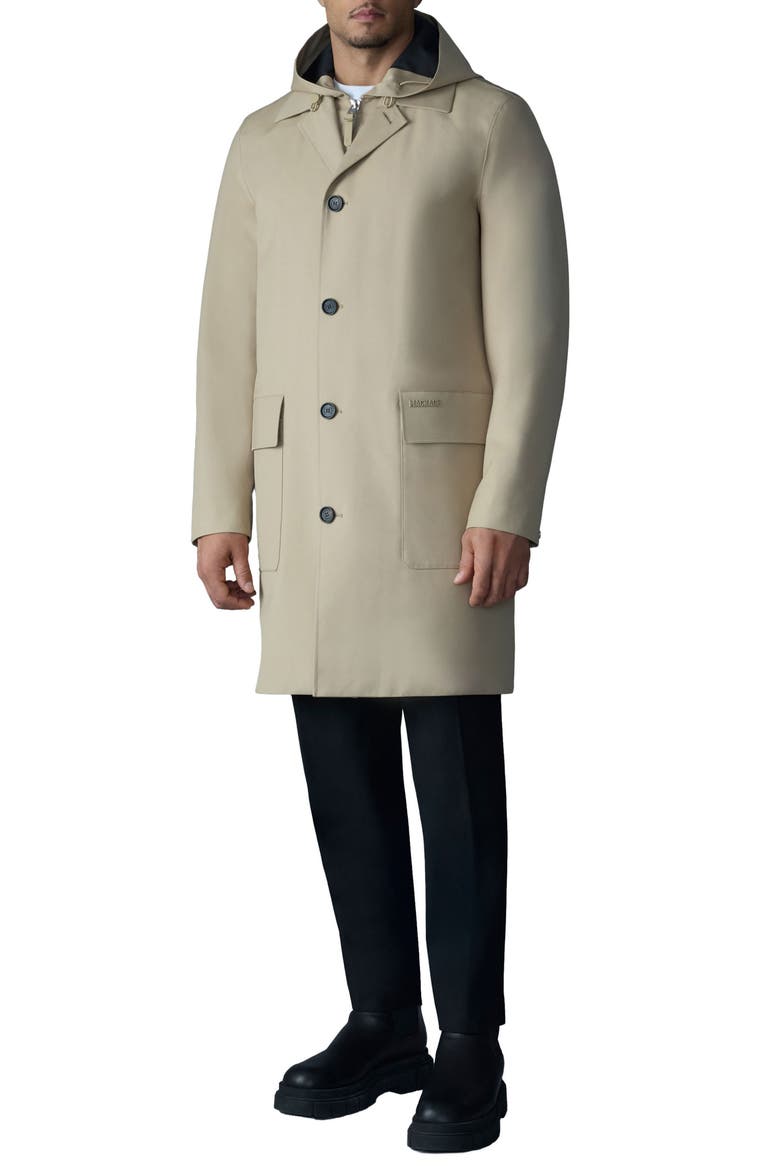 Mathias 3-in-1 Down Twill Balmacaan Coat (Men) | Nordstrom