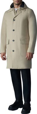 Mackage Mathias 3-in-1 Down Twill Balmacaan Coat