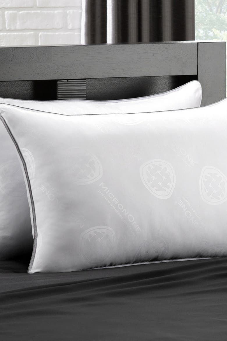Soft Allergy, Dust Mite & Bed Bug Free Stomach Sleeper King Pillow - Set of 2, Alternate, color, WHITE