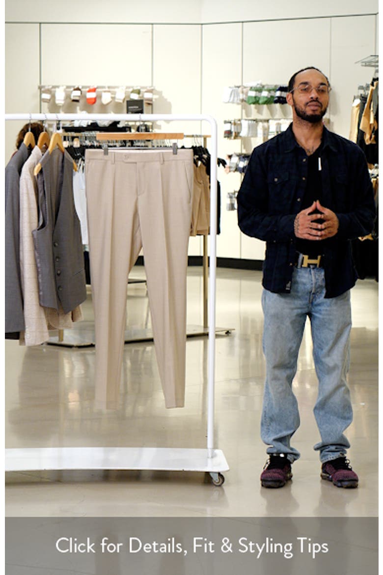 Genius Creased Straight Leg Pants video