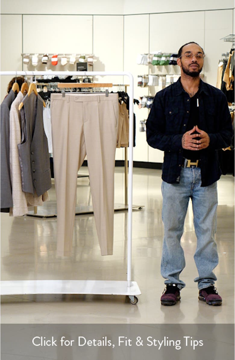 Genius Creased Straight Leg Pants, sales video thumbnail