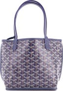 Pre-Owned Goyard Anjou Reversible Tote Coated Canvas Mini
