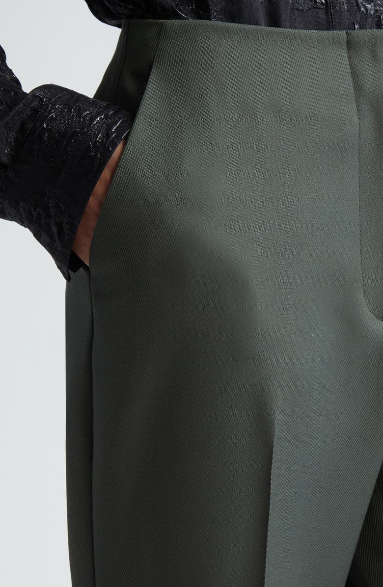 PARTOW Hudson Virgin Wool Pants, Alternate, color, Olive