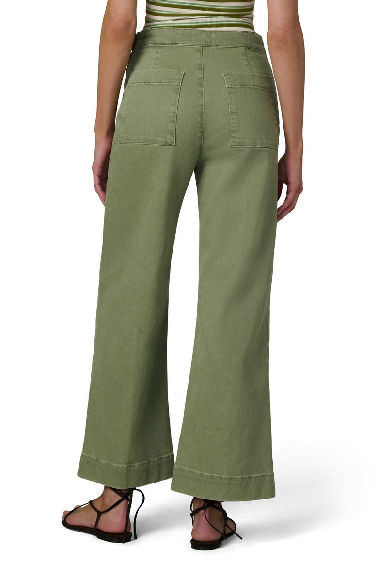 Joe's The Side Zip Ankle Wide Leg Jeans, Alternate, color, Pesto