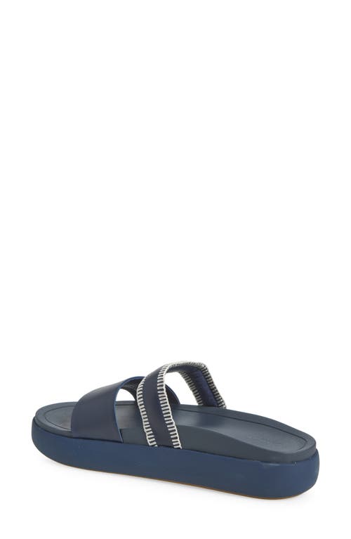 Olukai Pae Slide Sandal In Blue