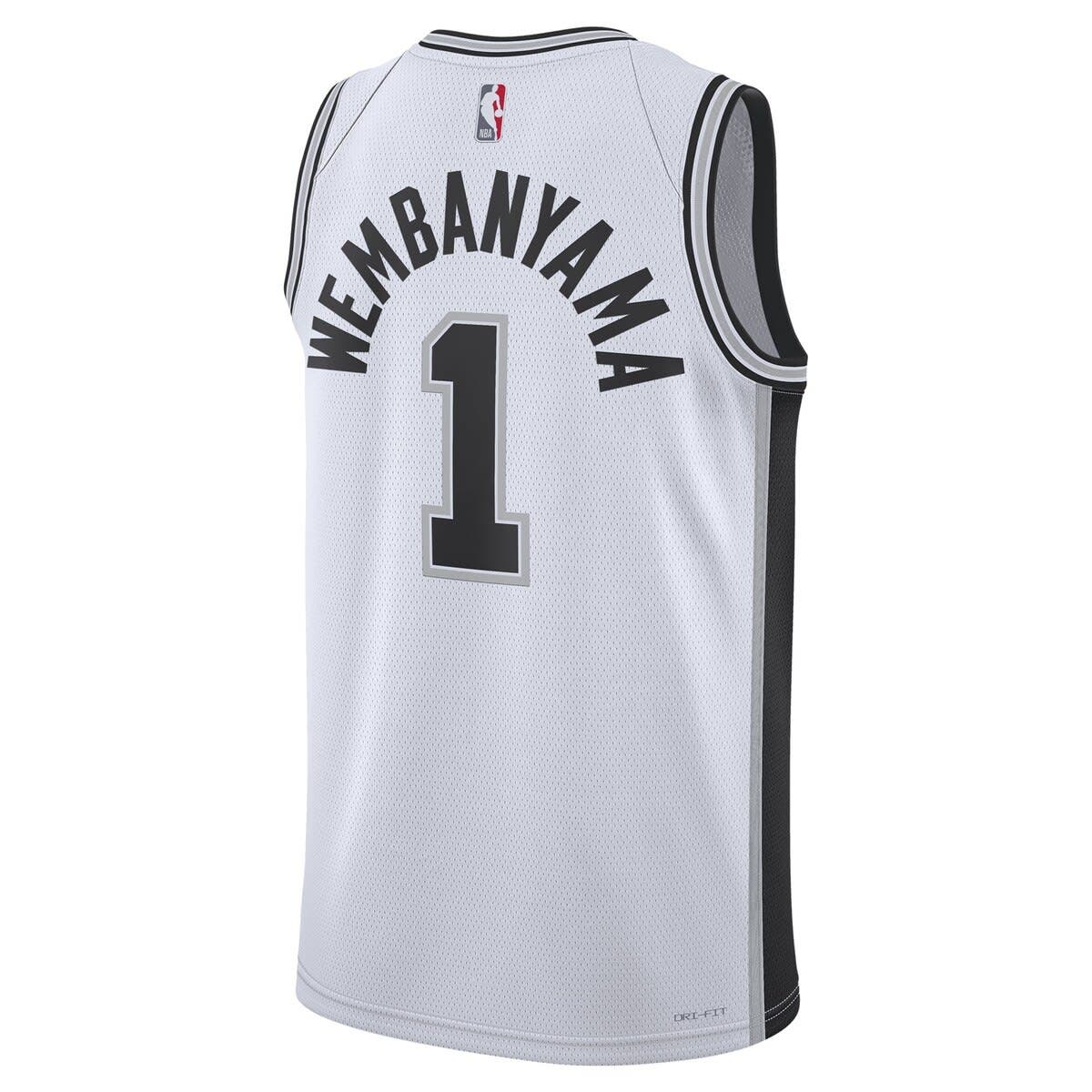 Nike Unisex Nike Victor Wembanyama White San Antonio Spurs