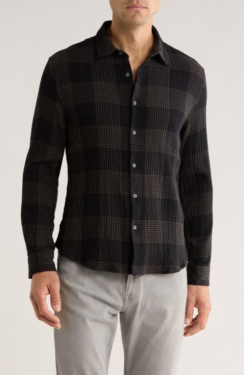 Luca Plaid Button-Up Shirt
