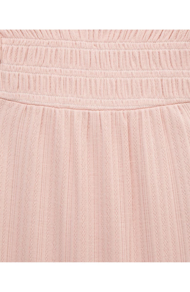 Little Me Ruffle Romper & Headband Set, Alternate, color, Medium Pink