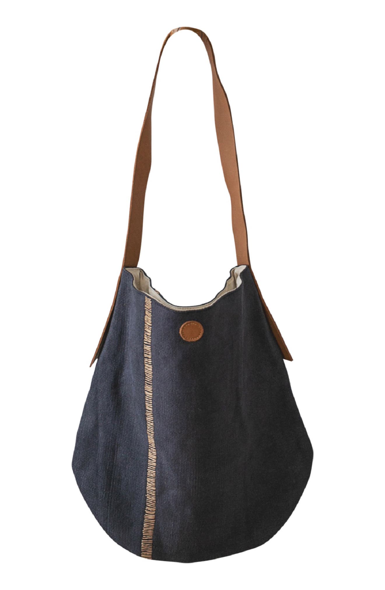 Will 
Atlas Archer Jute Tote, Main, color, Indigo