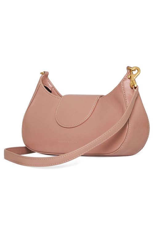 Rebecca Minkoff Snake Ring Leather Shoulder Bag In Romance