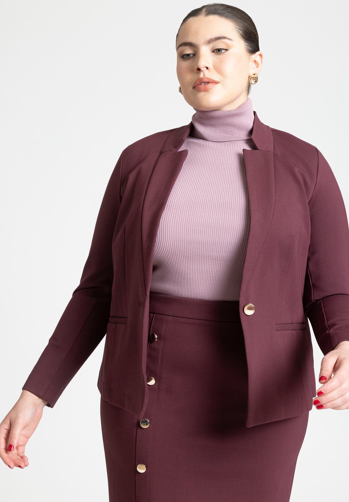 The Ultimate Stretch One-Button Blazer - image 2