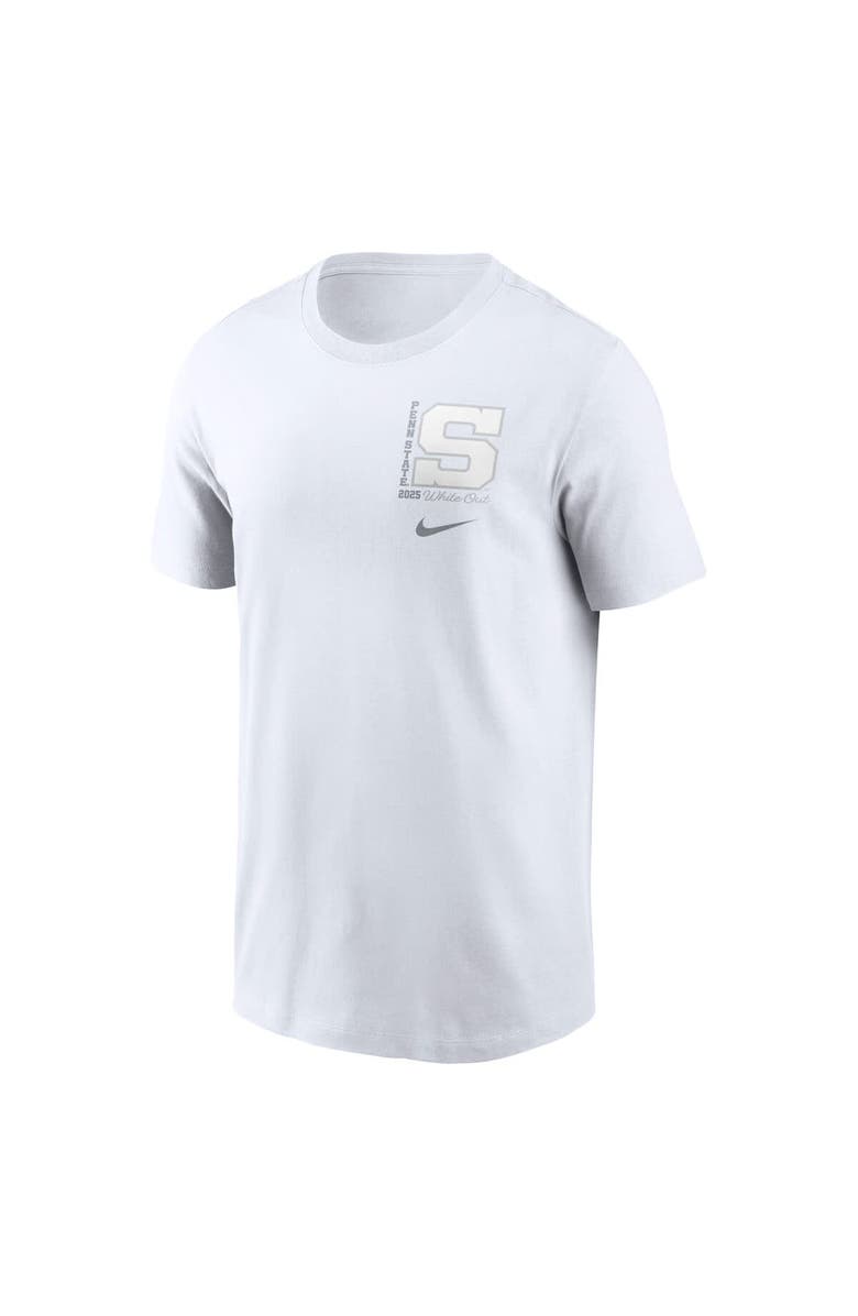 Nike Men's Nike White Penn State Nittany Lions 2025 White Out T-Shirt, Alternate, color, 