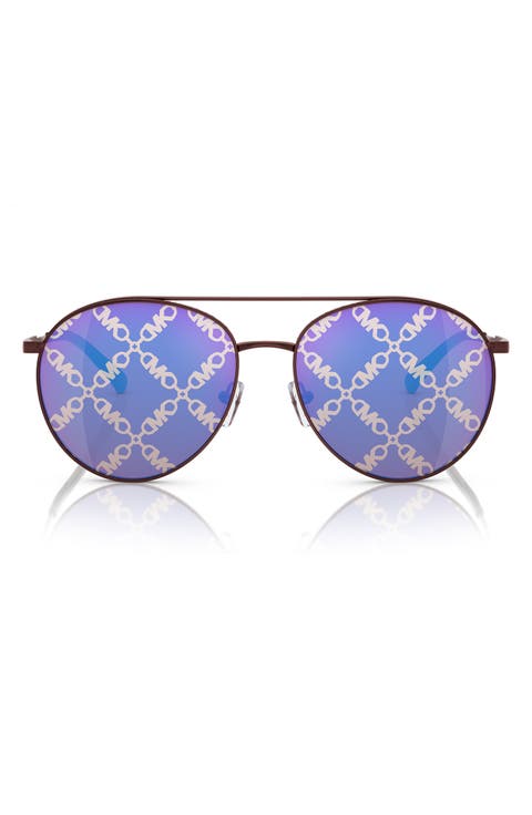 Arches 58mm Pilot Sunglasses