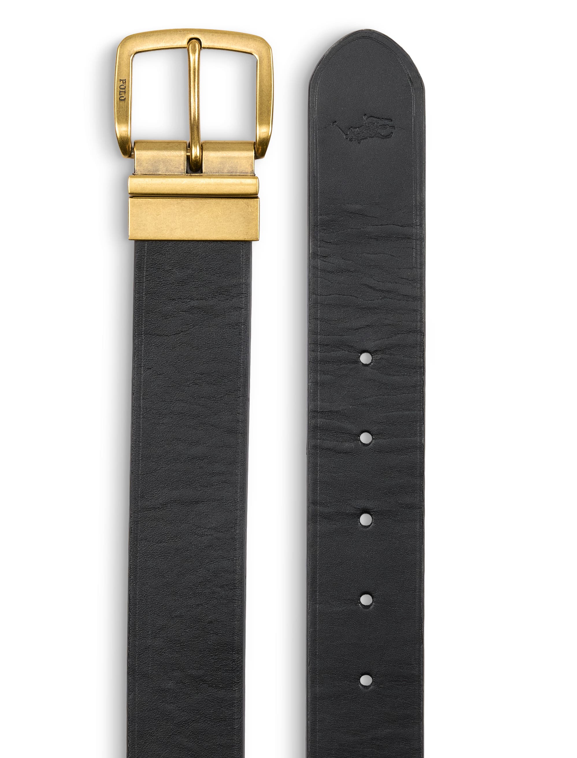 Polo Ralph Lauren Big & Tall Leather Reversible Belt (Men  display picture 1