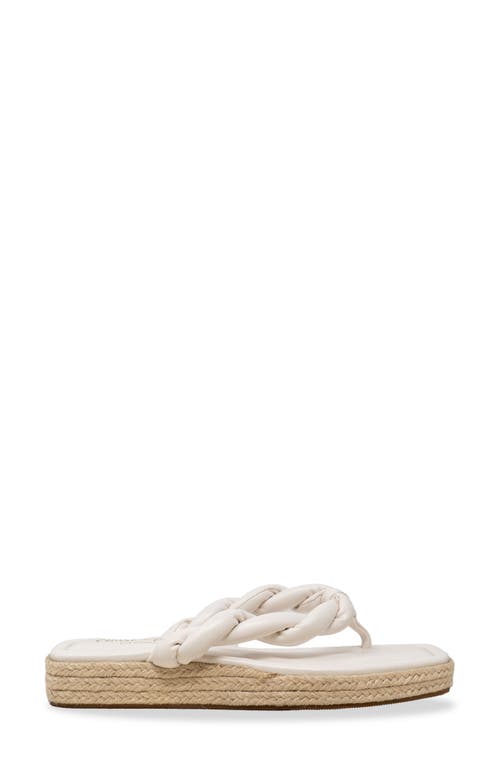 Chase & Chloe Chase And Chloe Twist Strap Espadrille Sandal