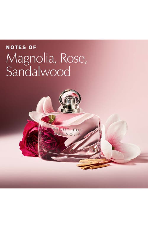 Estée Lauder Beautiful Magnolia Eau De Parfum Set $235 Value In Transparent